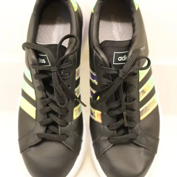 WOMEN'S ADIDAS 'GRAND COURT' TENNIS SHOE - Picture 5 of 5